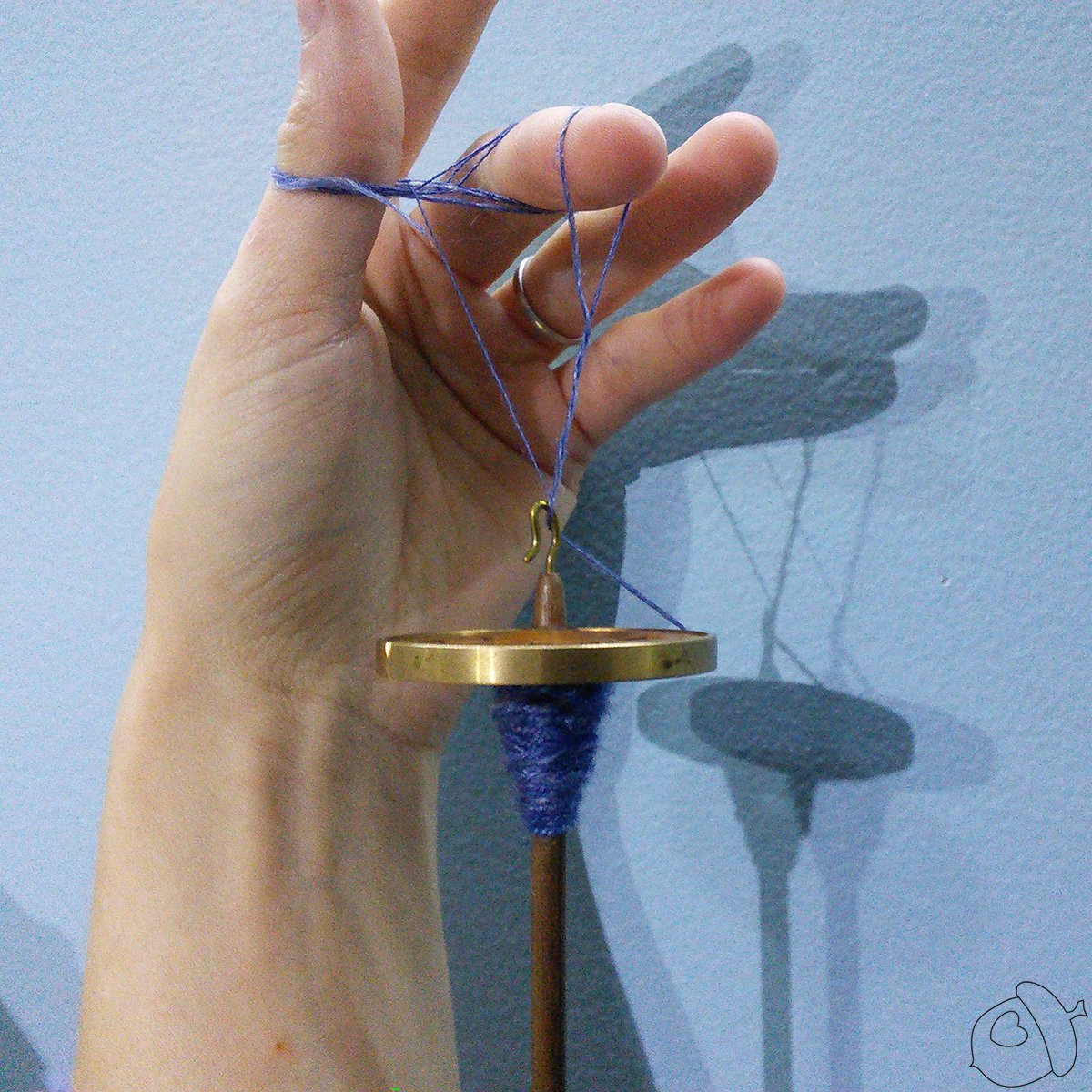 a quick tip for spinning, knitting, crochet, weaving … life