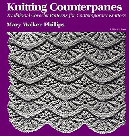 book cover: Knitting Counterpanes by Mary Walker Phillips