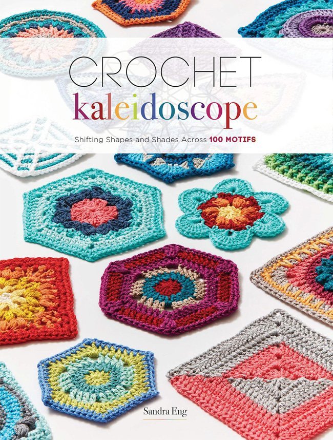 book cover: crochet kaleidoscope