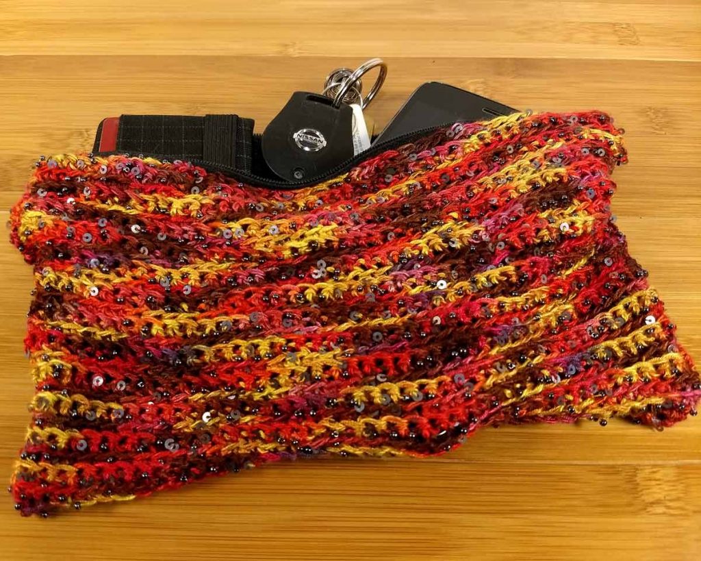 Beaded Holiday Clutch