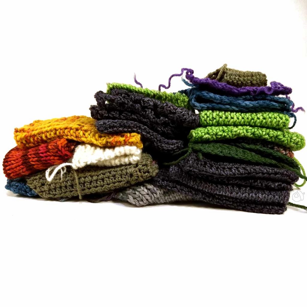 colorful selection of swatches
