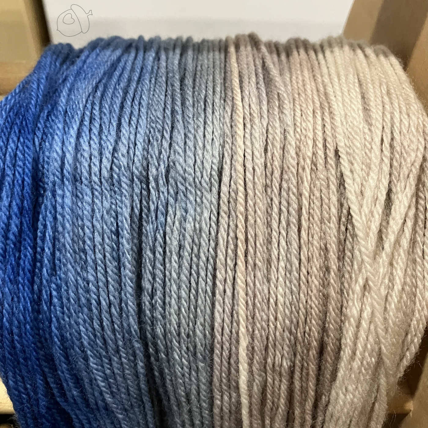 sample yarn on swift