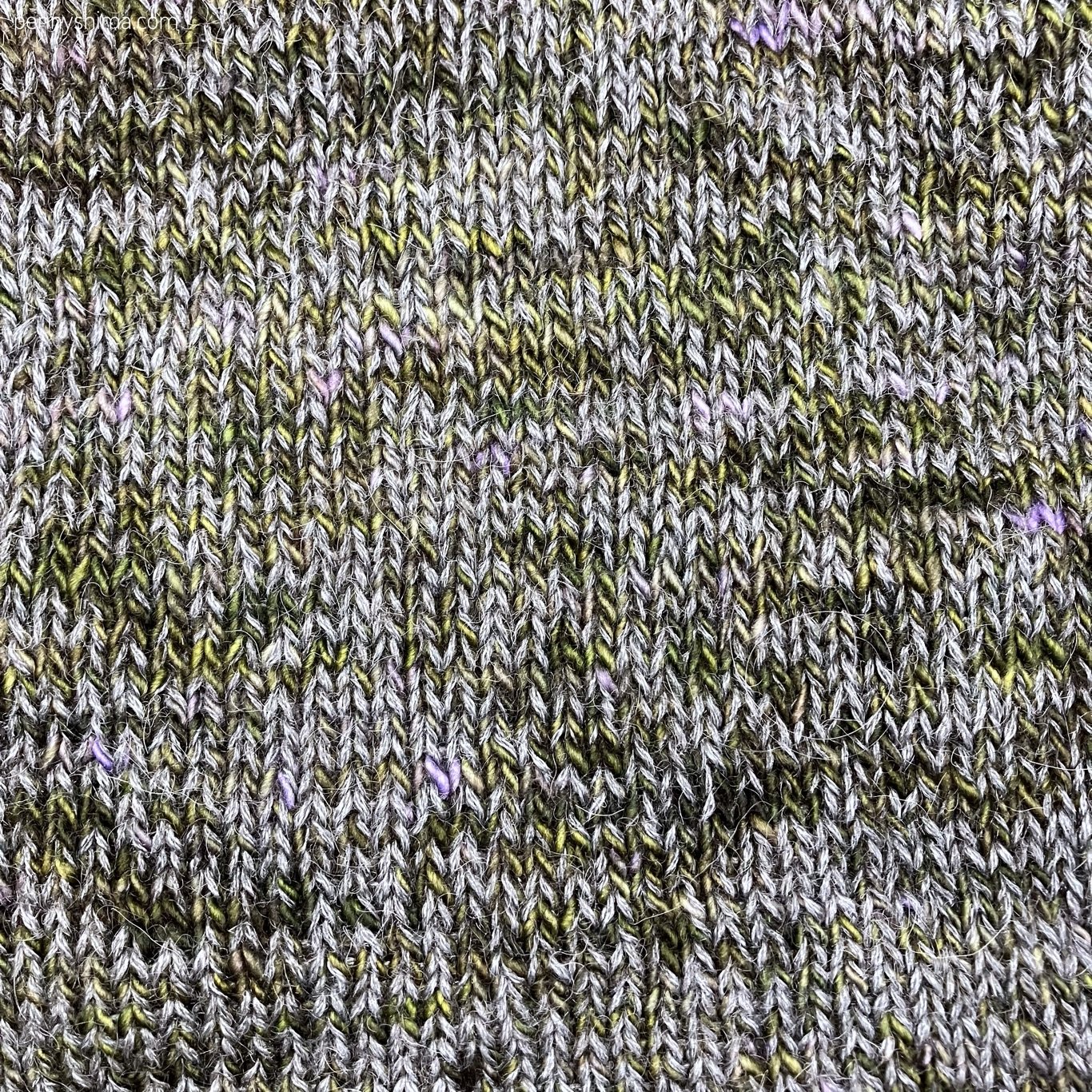 marled lichen stockinette