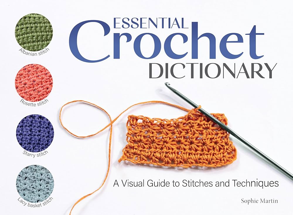 book cover: Martin - Essential Crochet Dictionary