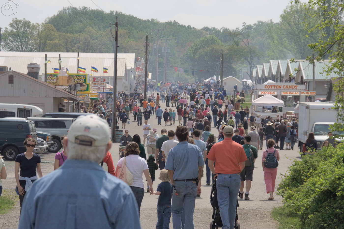 maryland festival food area